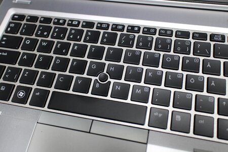 Portable laptop keyboard photo