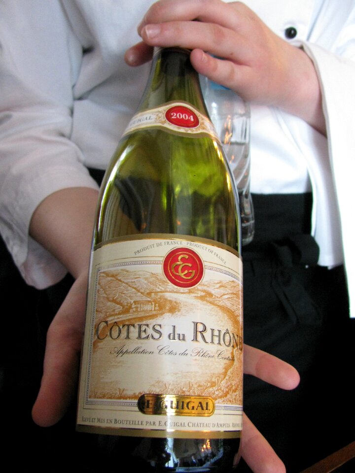 Celebration white wine restaurant
