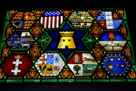 Stained glass boskoop municipality