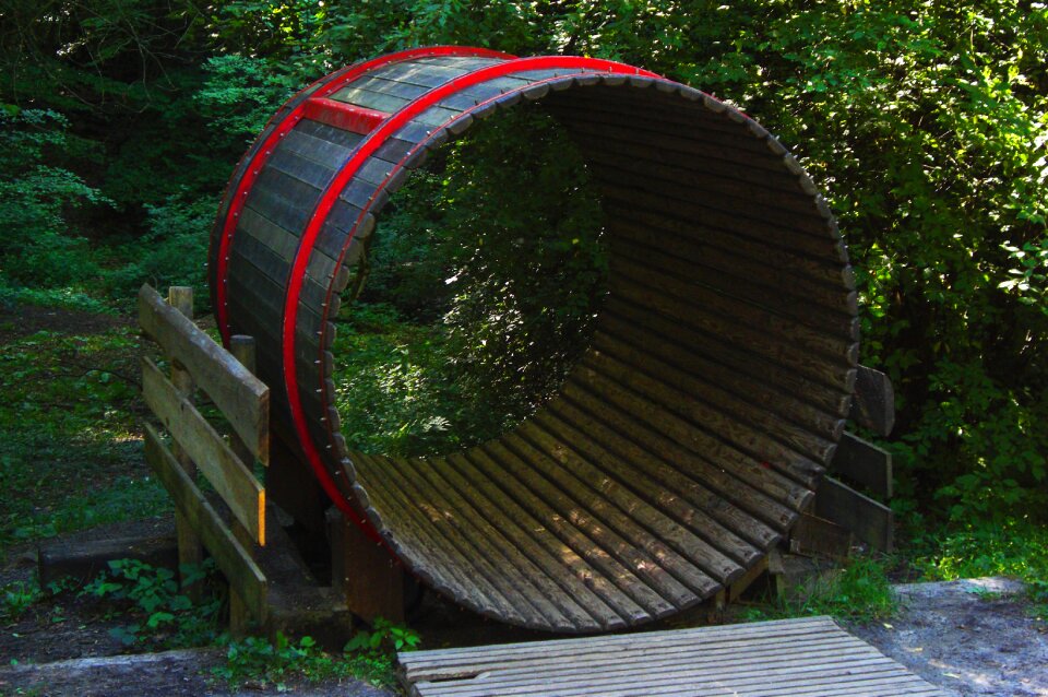 Nature playground play