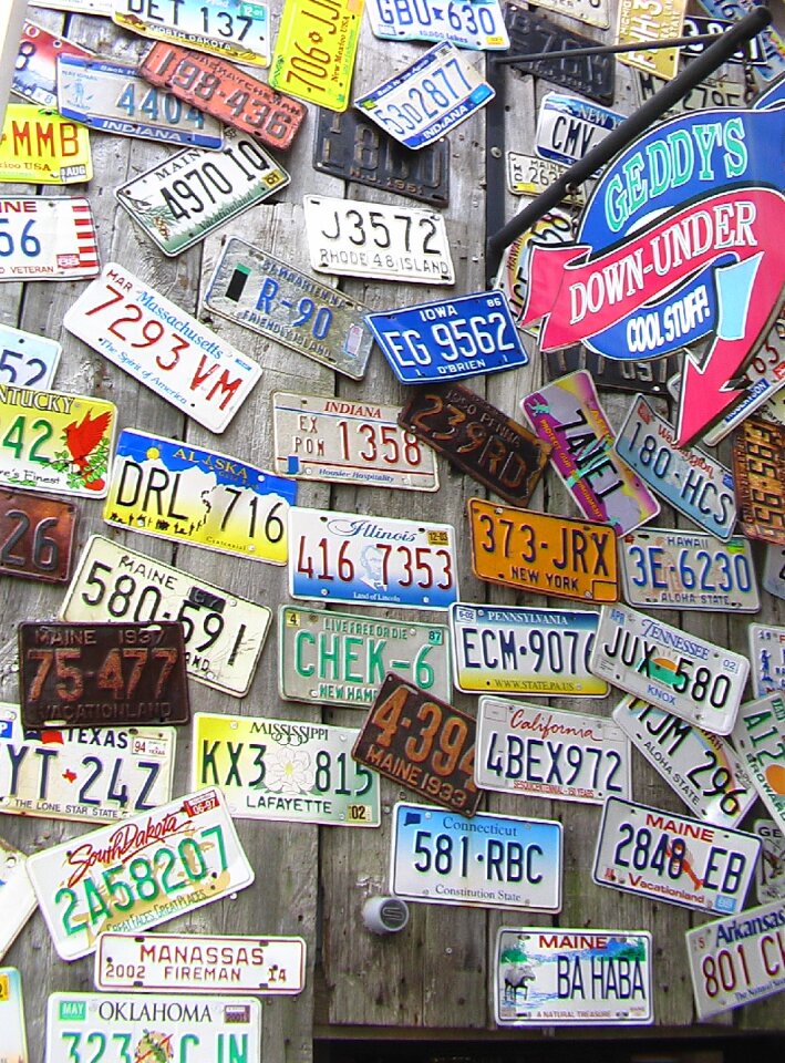 Bar harbor collage