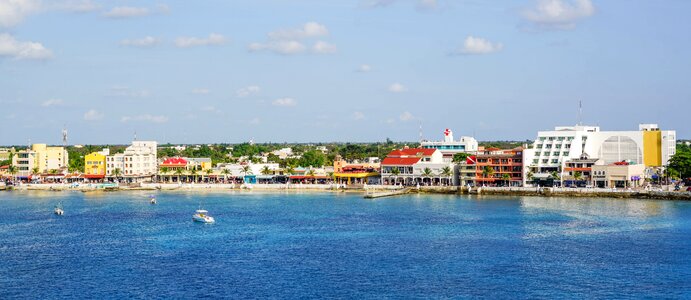 Caribbean tropical sea photo