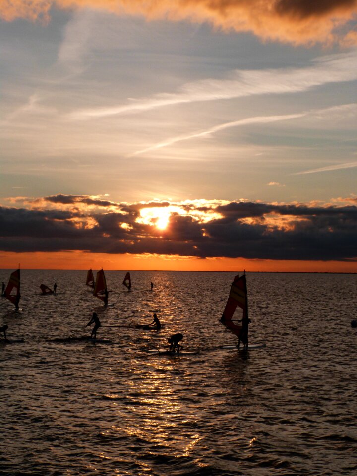 Water sea clouds