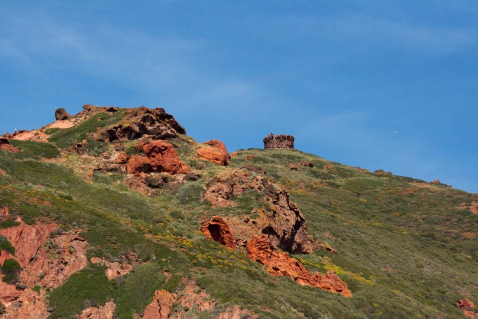 Landscape nature rock