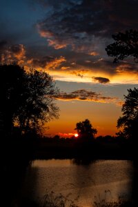 Nature sunset clouds