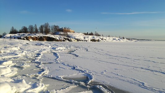 Finnish sea icy photo