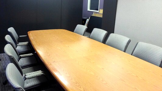 Meeting conference table corporate photo