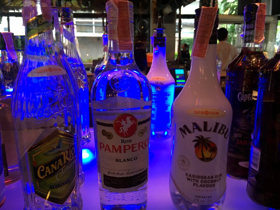 Bottles beverages alcohol