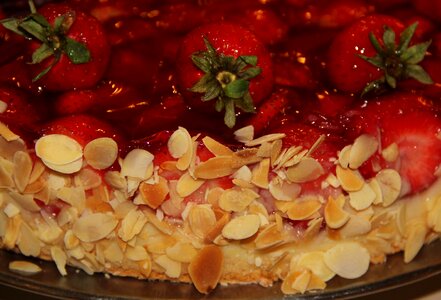 Mother's day pastry shop fruit tart photo