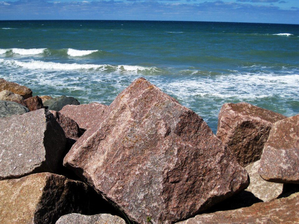 Dune protection coast sea photo