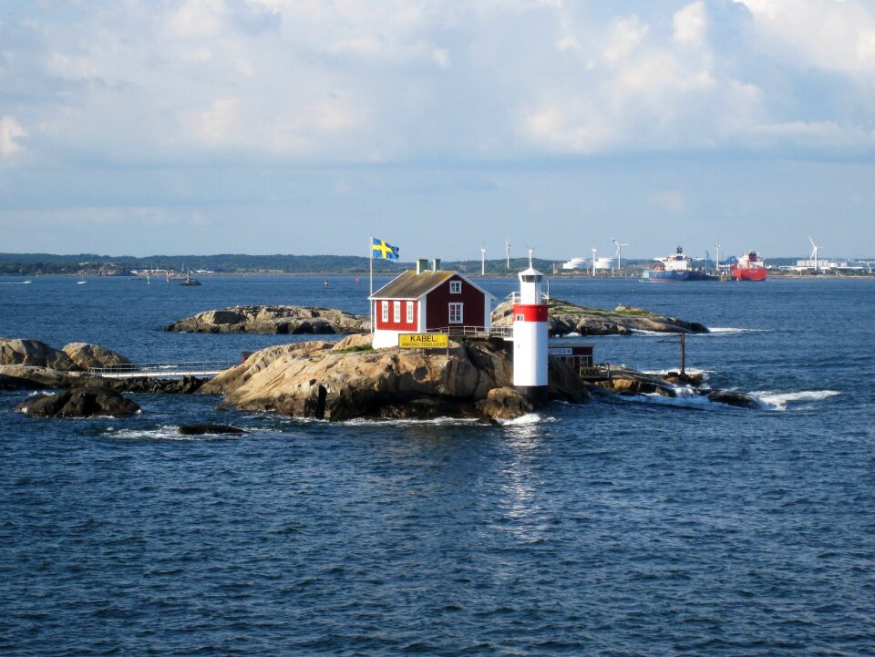 Lighthouse gäveskär rock swedish