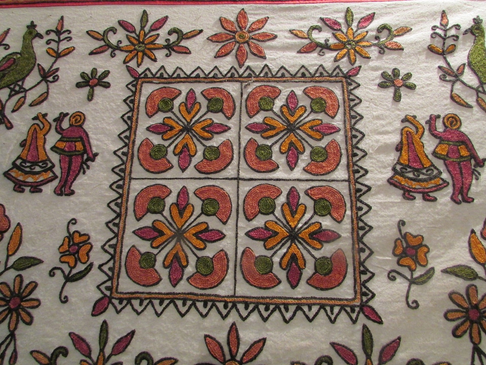 Fabric material blanket