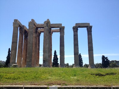 Columns greek columns photo