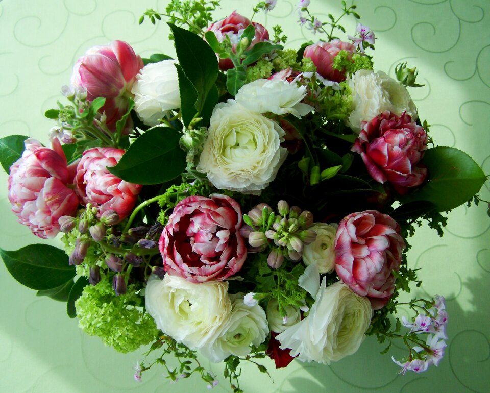 Flower bouquet color cut flowers