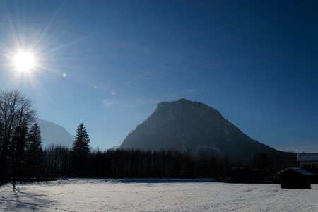 Nature landscape winter photo