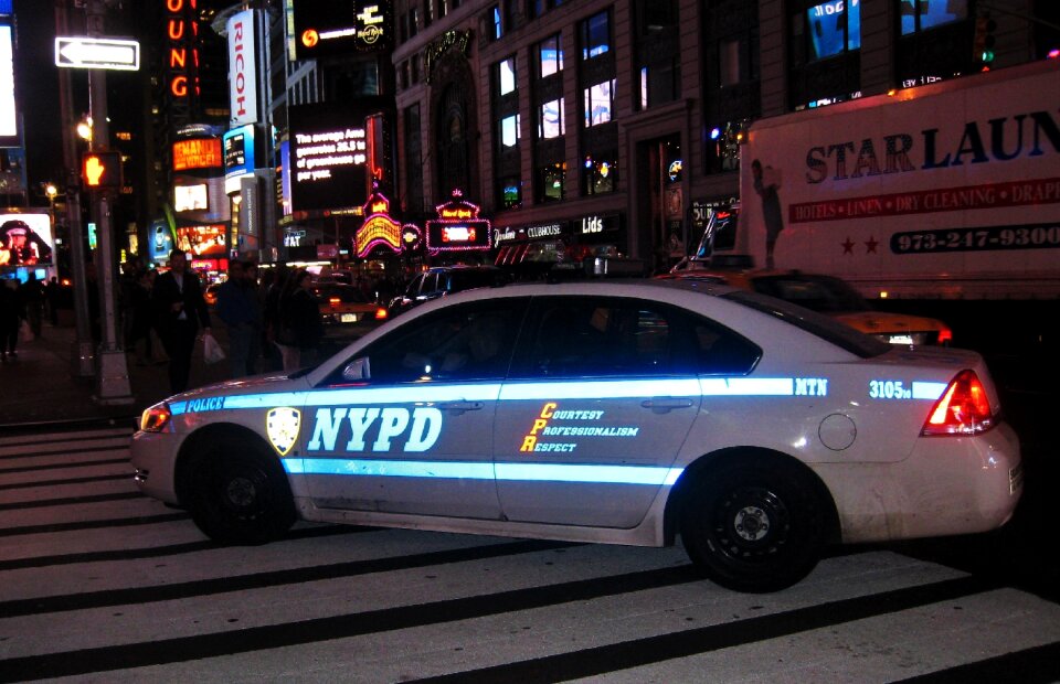 Road police american police