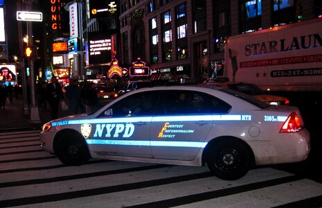 Road police american police