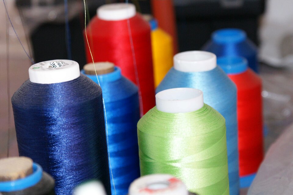 Dressmaker green blue