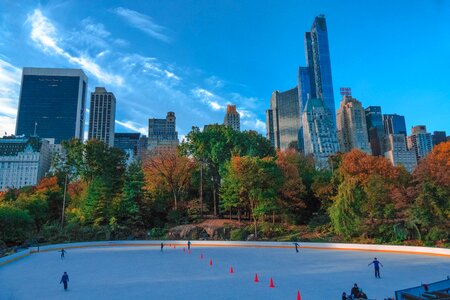Ice skating city