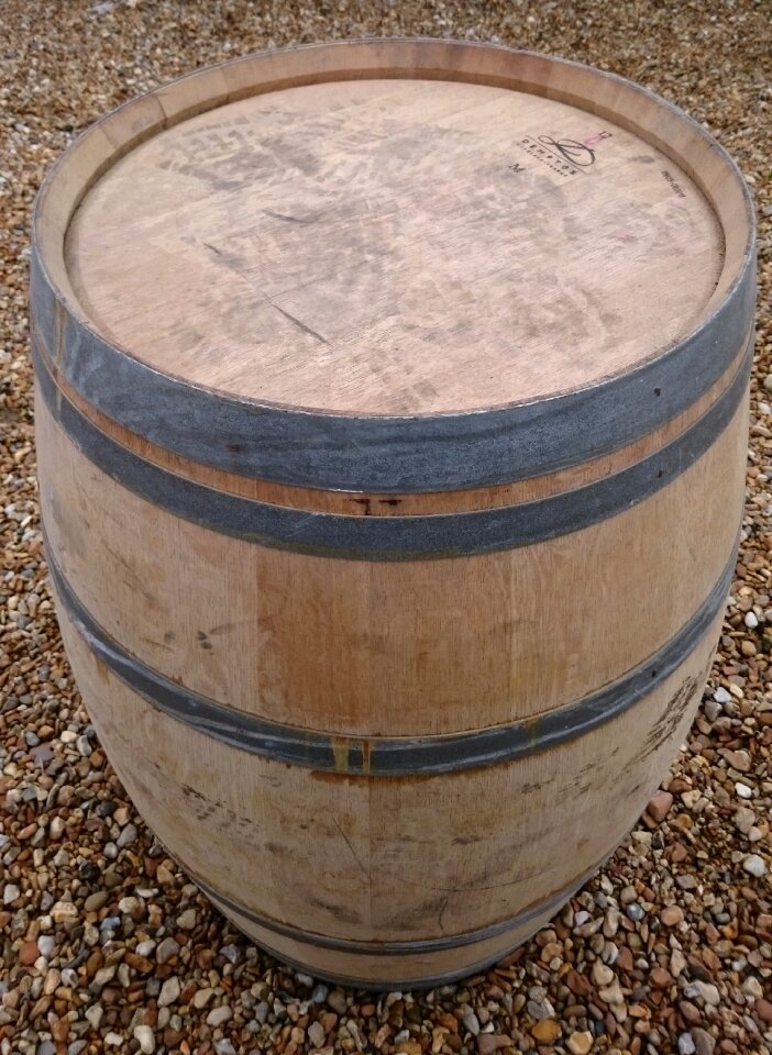White oak wine barrels