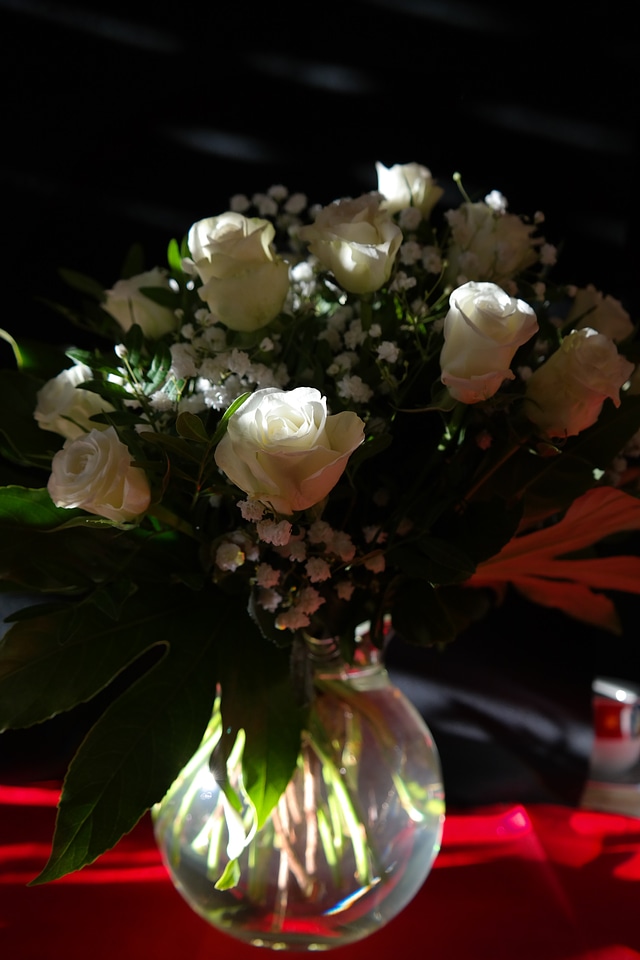 Roses white roses birthday bouquet