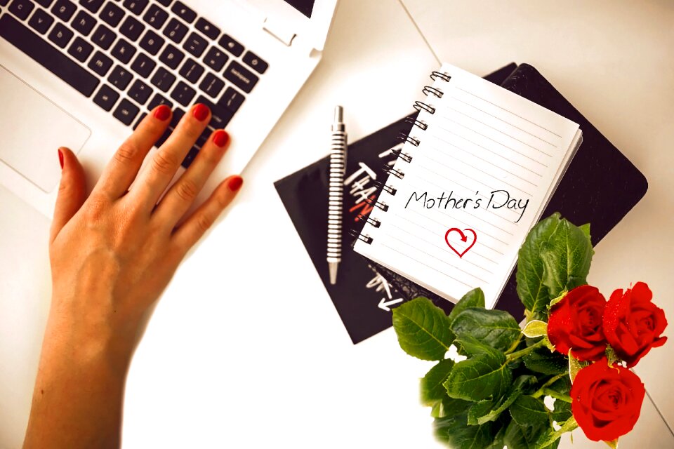 About love for mother's day red rose red