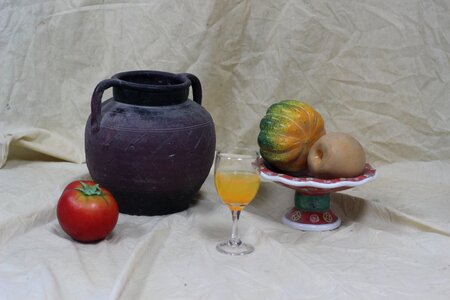 Painting nature morte still life