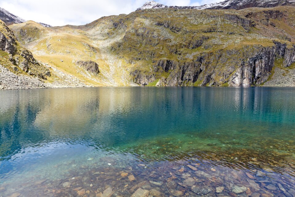 Bergsee east tyrol alpine