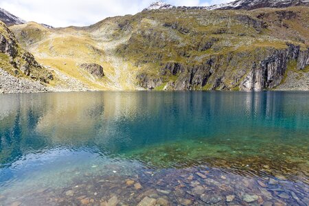 Bergsee east tyrol alpine