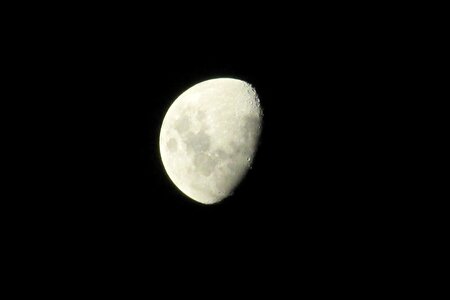 Moon night crescent moon photo