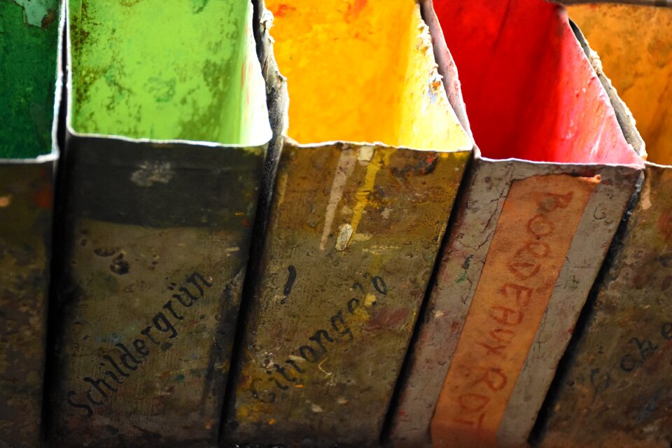 Ink cups ink cup colorful
