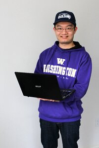Laptop university education photo