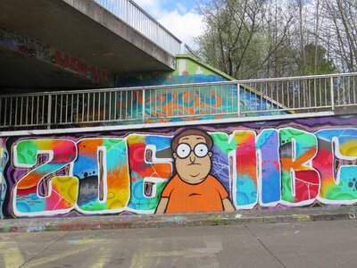 Mainz gonsenheim graffiti