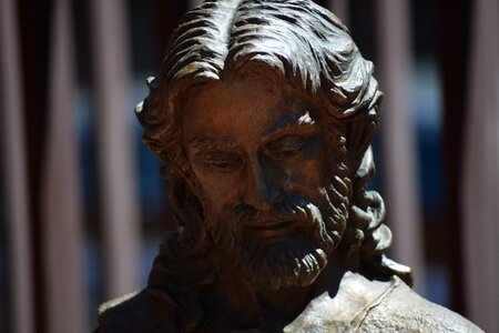Catholics sculpture jesus
