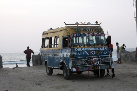 Senegal vehicle old photo