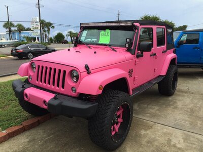 Pink girly car photo