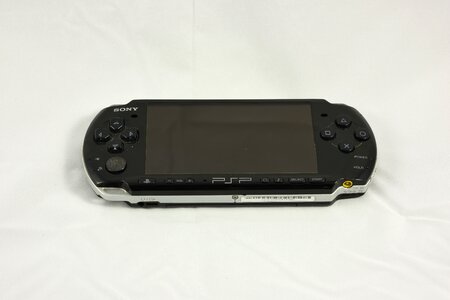 Handheld console game system photo