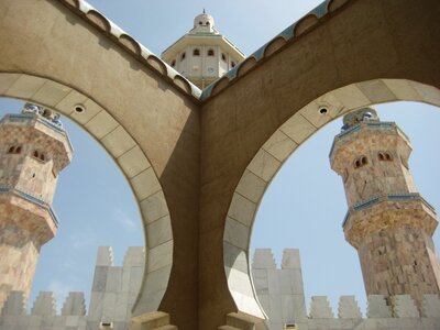 Senegal architecture arches