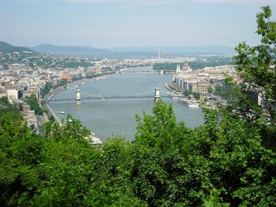 Capital bridge danube
