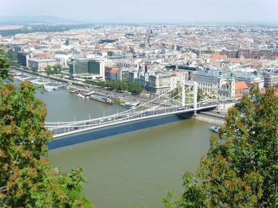 Capital bridge danube