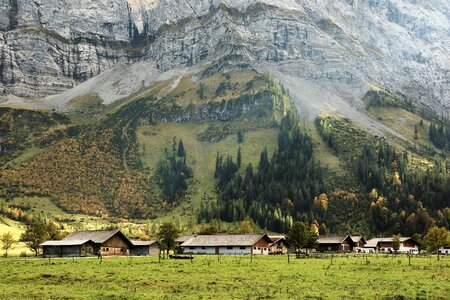 Mountains alm alpe photo