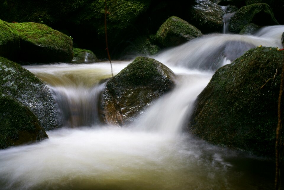 Waterfall movement print