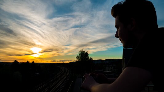 Dawn nostalgia sky