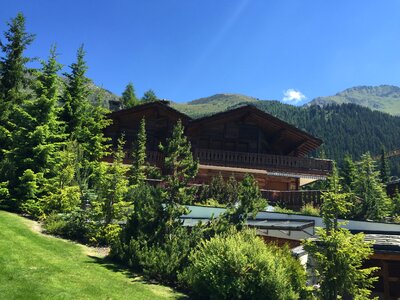 View mountains panorama