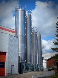 Storage stainless steel cylinder