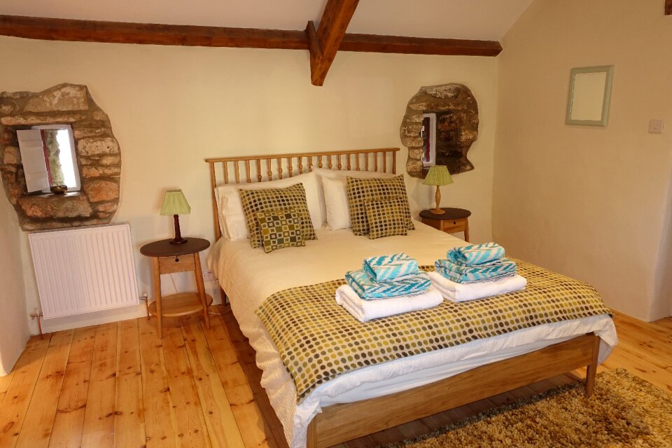 Hotel interior brown bedroom