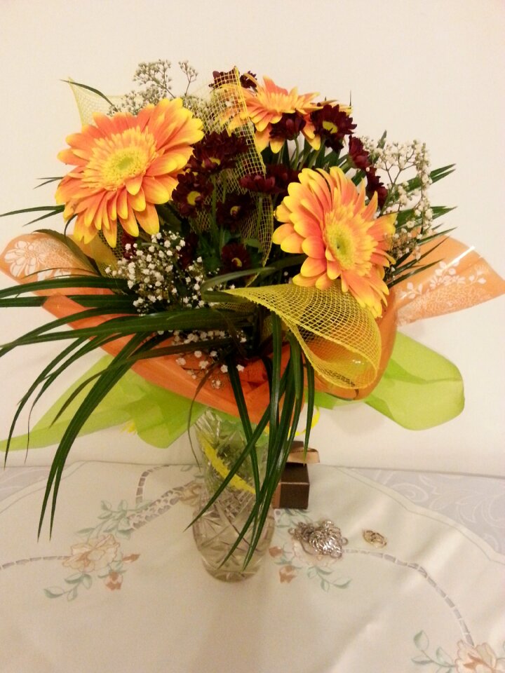 Flowers for her bouquet of flowers composition