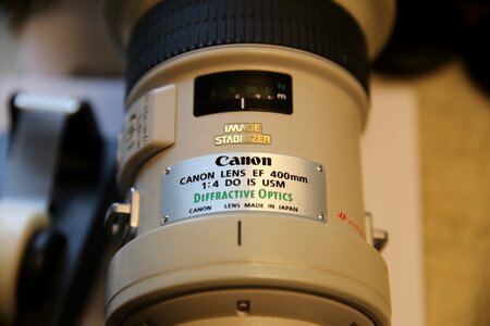 Canon 400 mm optical