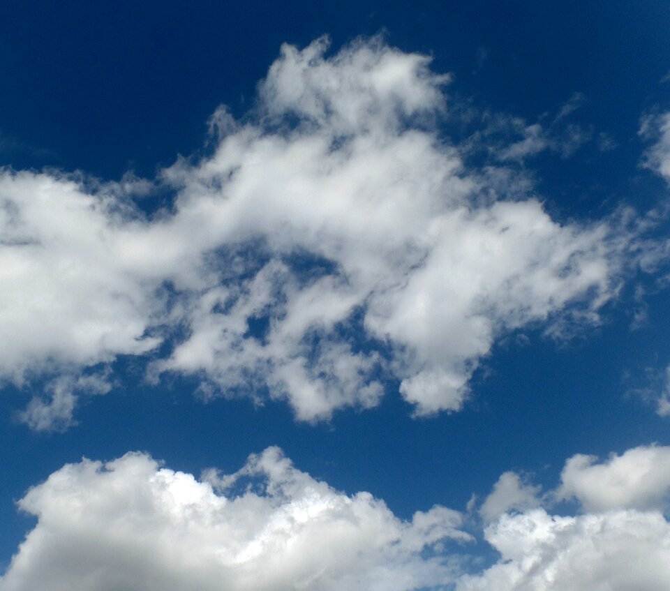 Clouds sky weather blue sky