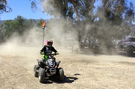 Motorsports rider youth